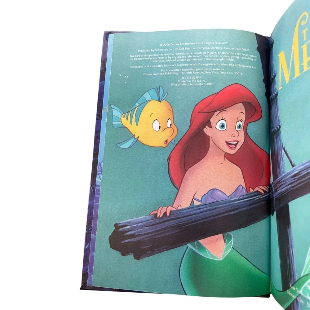 Disney's The Little Mermaid Wonderful World of Reading Scholastic 2004 Hardcover